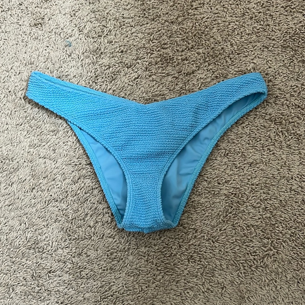 Women’s Blue Swim Bottoms Medium NWOT